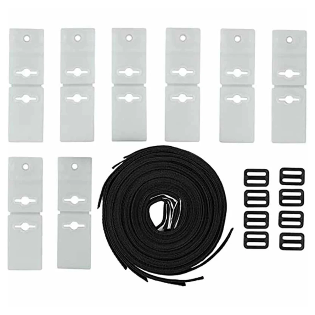 24pcs Pool Solar Cover Reel Attachment Straps Kit For Inground Swimming For Pool Accessories Wholesale
24pcs Pool Solar Cover Reel Attachment Straps Kit For Inground Swimming For Pool Accessories Wholesale