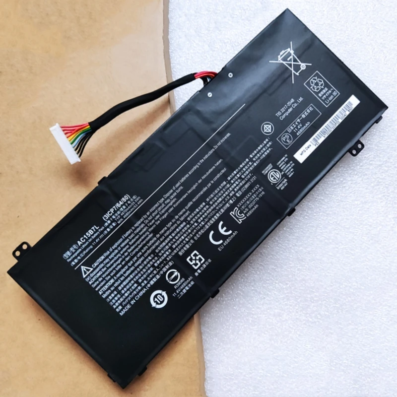 AC15B7L AC14A8L Battery For Acer Aspire V15 Nitro VN7-591 591G VN7-592G 571G VN7-791G 792G VX15 VX5-591G-550Z Spin 3 SP314-51
AC15B7L AC14A8L Battery For Acer Aspire V15 Nitro VN7-591 591G VN7-592G 571G VN7-791G 792G VX15 VX5-591G-550Z Spin 3 SP314-51
