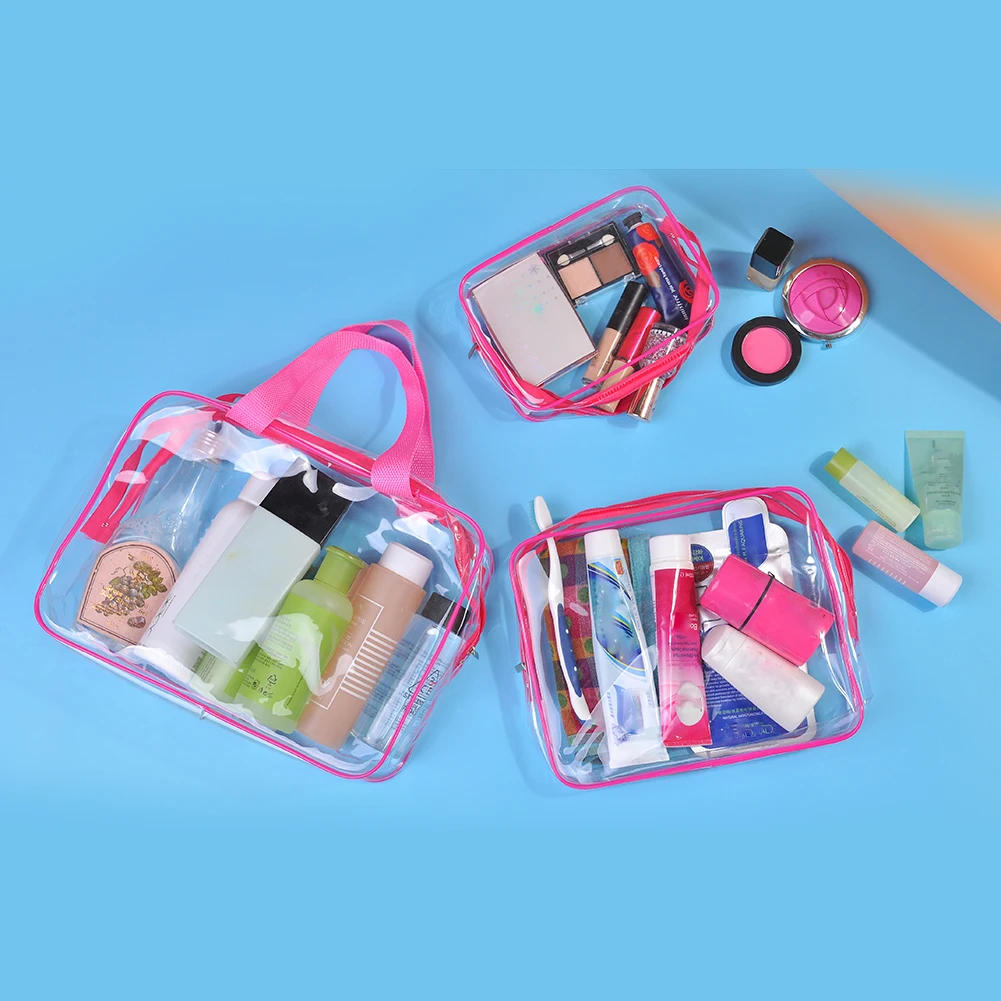 Casual Women Transparent Cosmetic Bag Portable Travel Toiletry Makeup Organizer Zipper Case Accessories for Women 
Casual Women Transparent Cosmetic Bag Portable Travel Toiletry Makeup Organizer Zipper Case Accessories for Women