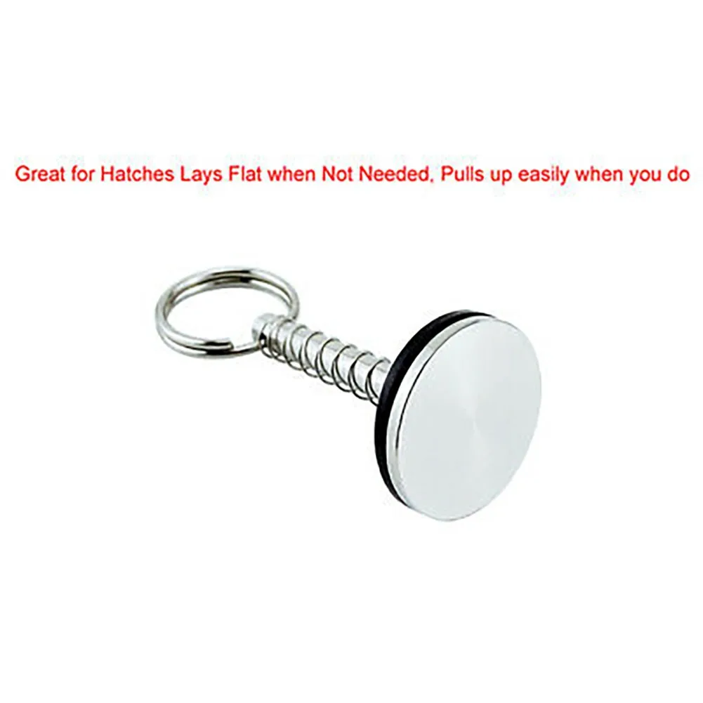 Deck Cover Flush Hatch Cover Marine Grade Parts Pull Pin Lifter Replacement 316 Stainless Steel Accessories Durable
Deck Cover Flush Hatch Cover Marine Grade Parts Pull Pin Lifter Replacement 316 Stainless Steel Accessories Durable