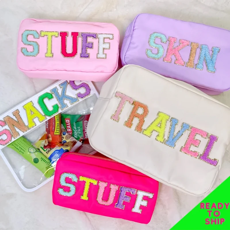 

New Trendy Product Travelling Kits Storage Organizer Beauty Bag Cosmetic Accessories Make Up Toiletry Nylon Pouch Makeup Bag