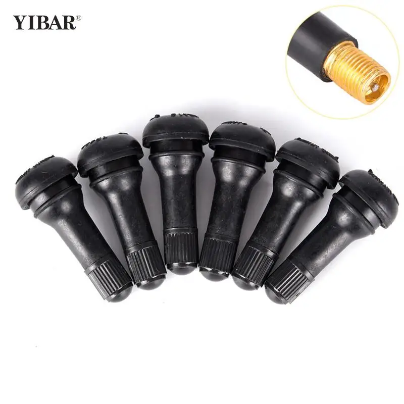 Черные бескамерные штоки клапанов автомобильных колес с колпачками TR413, резиновые клапаны с пылезащитными колпачками, 5 шт./компл.
Черные бескамерные штоки клапанов автомобильных колес с колпачками TR413, резиновые клапаны с пылезащитными колпачками, 5 шт./компл.