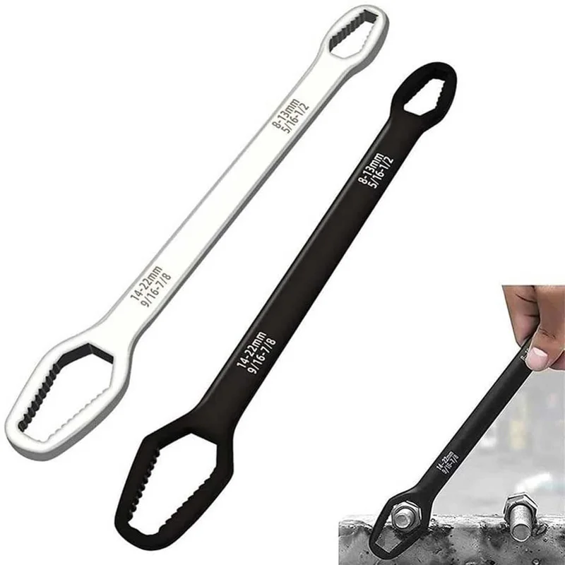 8-22mm Universal Torx Wrench Self-tightening Adjustable Glasses Wrench Board Double-head Torx Spanner Hand Tools for Factory
8-22mm Universal Torx Wrench Self-tightening Adjustable Glasses Wrench Board Double-head Torx Spanner Hand Tools for Factory
