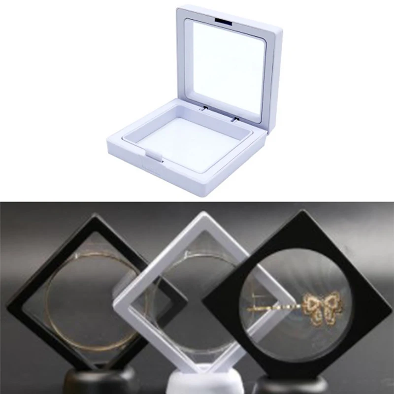White Transparent Suspension Suspended Display Cases Jewelry Box Necklace Storage Holder New
White Transparent Suspension Suspended Display Cases Jewelry Box Necklace Storage Holder New