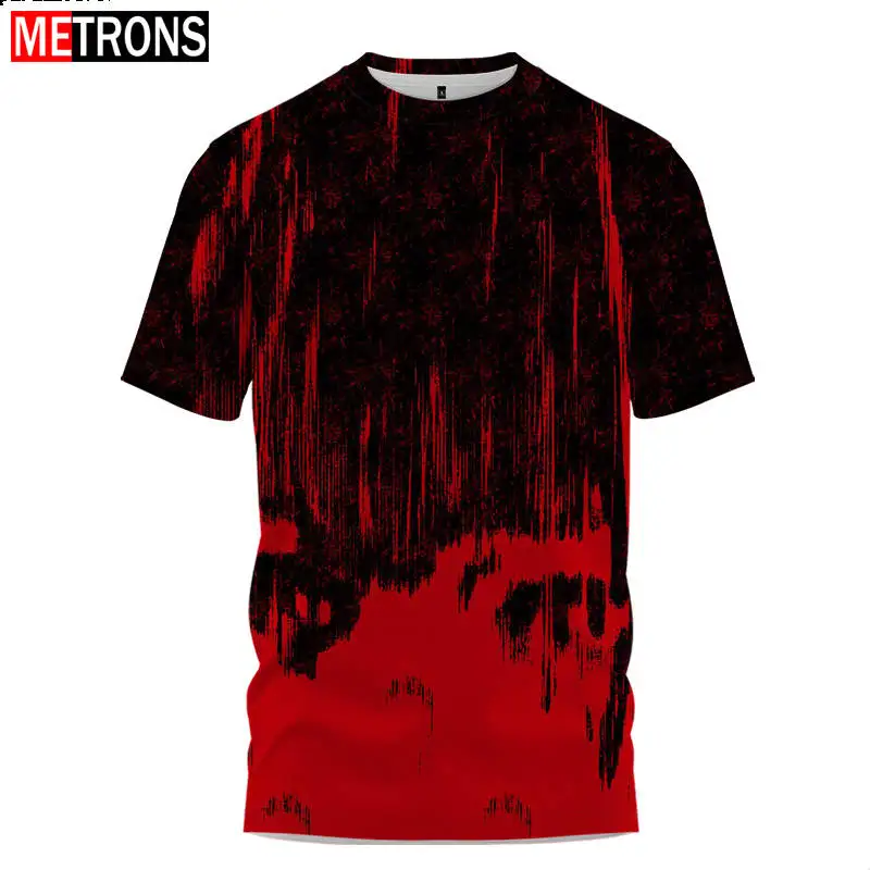 NewMen's T-Shirt Summer 3D Print Dark Terror Pattern Fashion Casual T-shirt Street Style Round Neck Loose Short Sleeve Shirt 6XL
NewMen's T-Shirt Summer 3D Print Dark Terror Pattern Fashion Casual T-shirt Street Style Round Neck Loose Short Sleeve Shirt 6XL