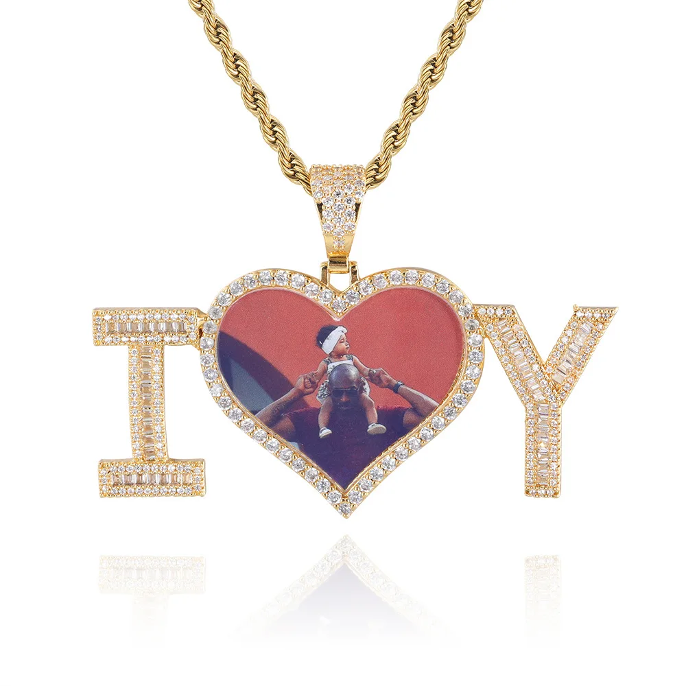 Hip-hop Character Letter Patchwork Love Photo Pendant Micro-zircon DIY Letter Photo Frame Necklace
Hip-hop Character Letter Patchwork Love Photo Pendant Micro-zircon DIY Letter Photo Frame Necklace