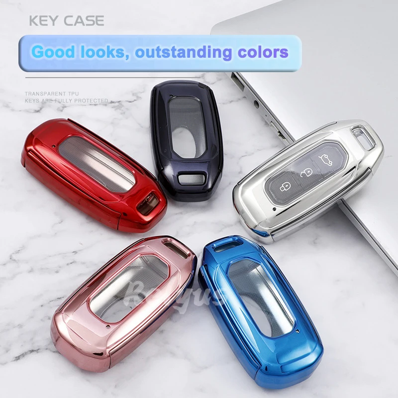 Plating TPU Car Key Case Cover Protector for Ford F-150 250 350 Explorer Ranger KA Fiesta Mondeo Eco Sport Key Shell Accessories
Plating TPU Car Key Case Cover Protector for Ford F-150 250 350 Explorer Ranger KA Fiesta Mondeo Eco Sport Key Shell Accessories