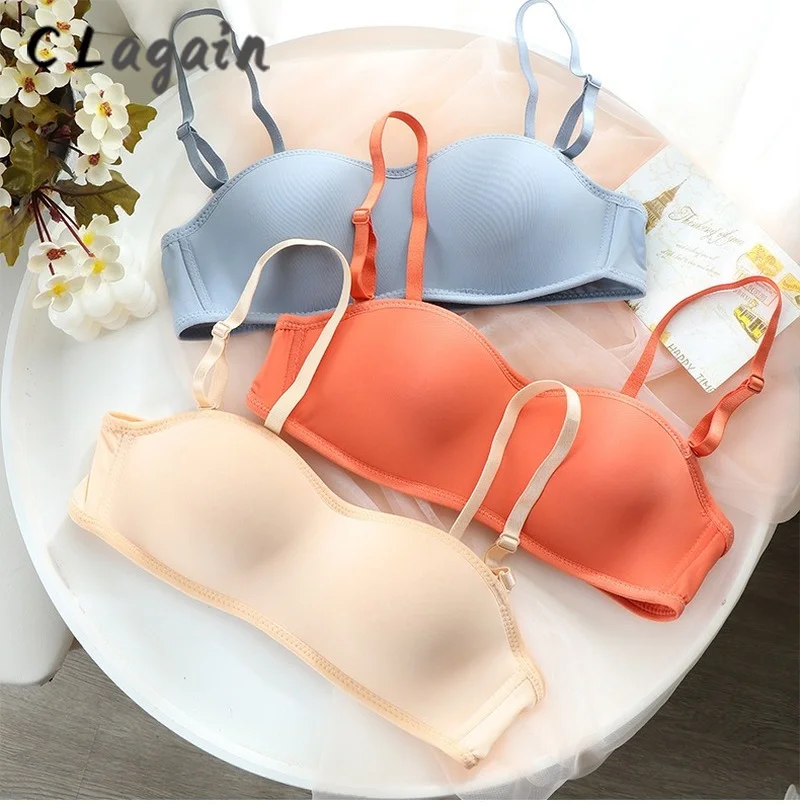 Sexy Seamless Bra Wire Free Brassieres Soft Intimate Sleepwears Women's Underwear Female Intimates Womens Lingerie Underwear
Sexy Seamless Bra Wire Free Brassieres Soft Intimate Sleepwears Women's Underwear Female Intimates Womens Lingerie Underwear