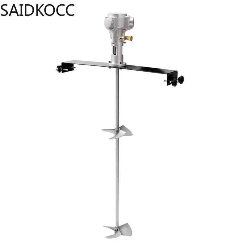 Pneumatic Agitator Mixer Machine for 200/400L Liter Tank 50-3200rpm Adjustable Speed Paint Mixer Lab Liquid Dispersing Stirrer
Pneumatic Agitator Mixer Machine for 200/400L Liter Tank 50-3200rpm Adjustable Speed Paint Mixer Lab Liquid Dispersing Stirrer