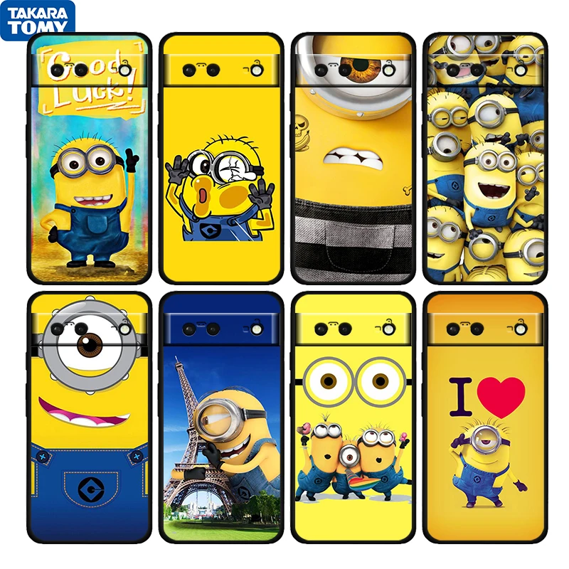 Minions Banana Cartoon Shockproof Cover for Google Pixel 6 6a 6Pro 5 5a 4 4a XL 5G TPU Black Phone Case Shell Soft Fundas Coque
Minions Banana Cartoon Shockproof Cover for Google Pixel 6 6a 6Pro 5 5a 4 4a XL 5G TPU Black Phone Case Shell Soft Fundas Coque