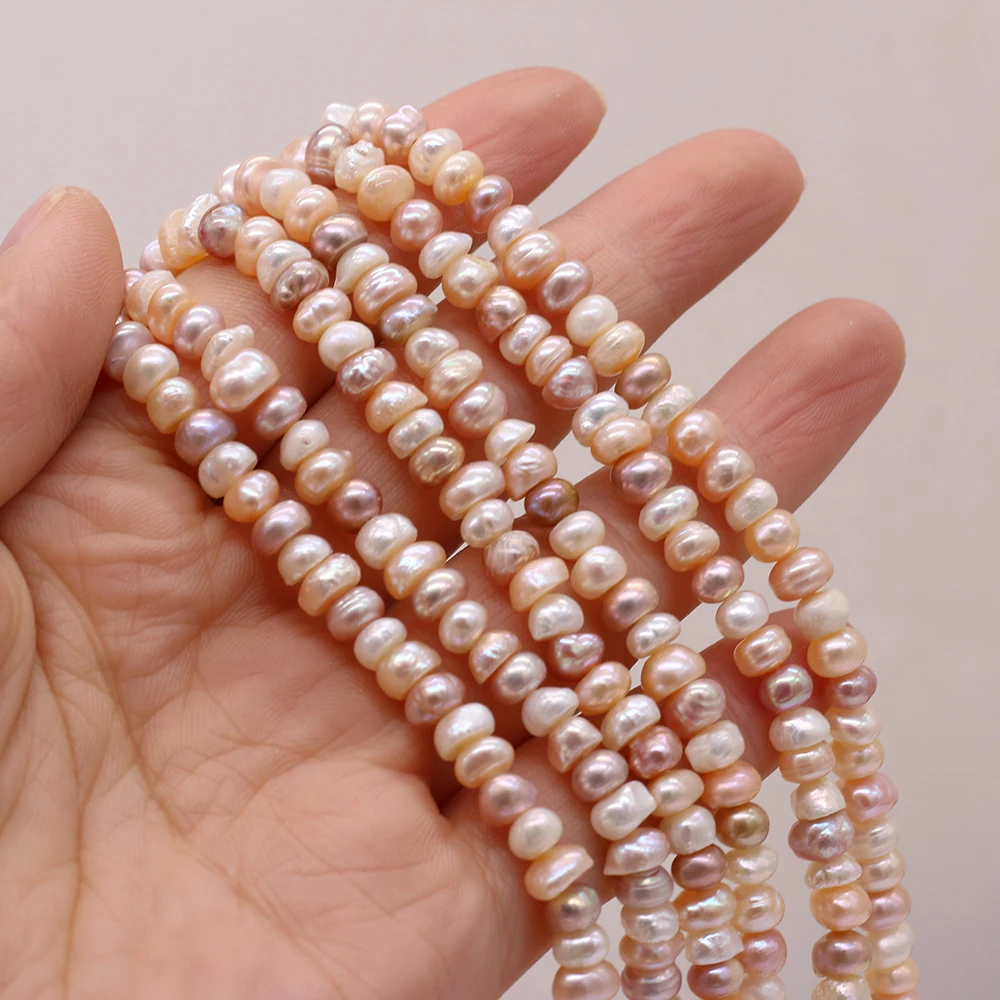 Natural Freshwater Pearl Beads Round Mother of Pearl Loose Beads For Jewelry Making DIY Bracelet Necklace Accessories 15" Strand
Natural Freshwater Pearl Beads Round Mother of Pearl Loose Beads For Jewelry Making DIY Bracelet Necklace Accessories 15" Strand