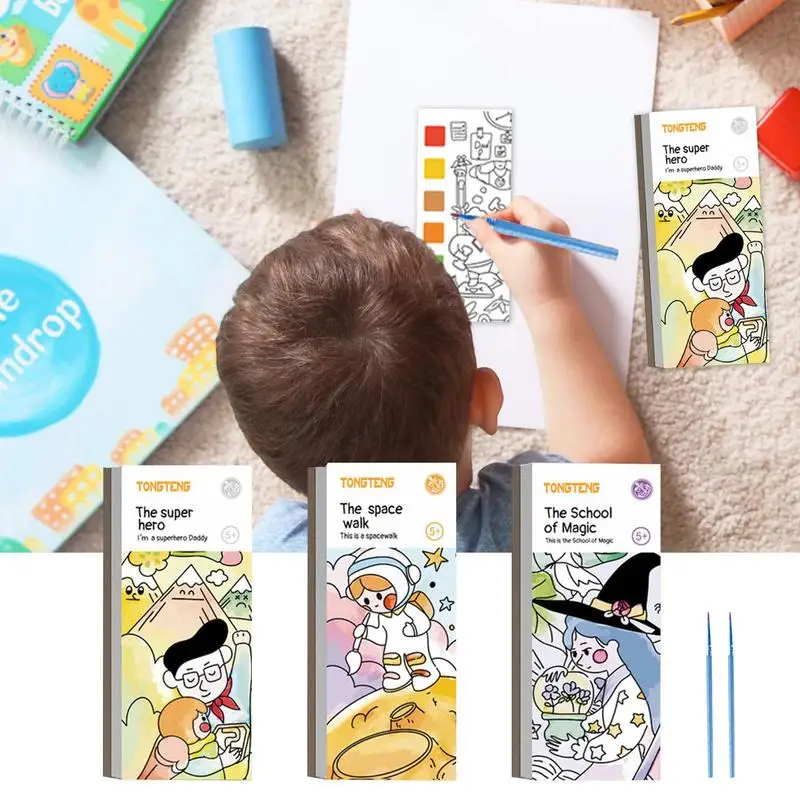Paint With Water Books Pocket Watercolor Paint Book Graffiti Coloring Book For Kids Pocket Watercolor Books Educational Gift
Paint With Water Books Pocket Watercolor Paint Book Graffiti Coloring Book For Kids Pocket Watercolor Books Educational Gift