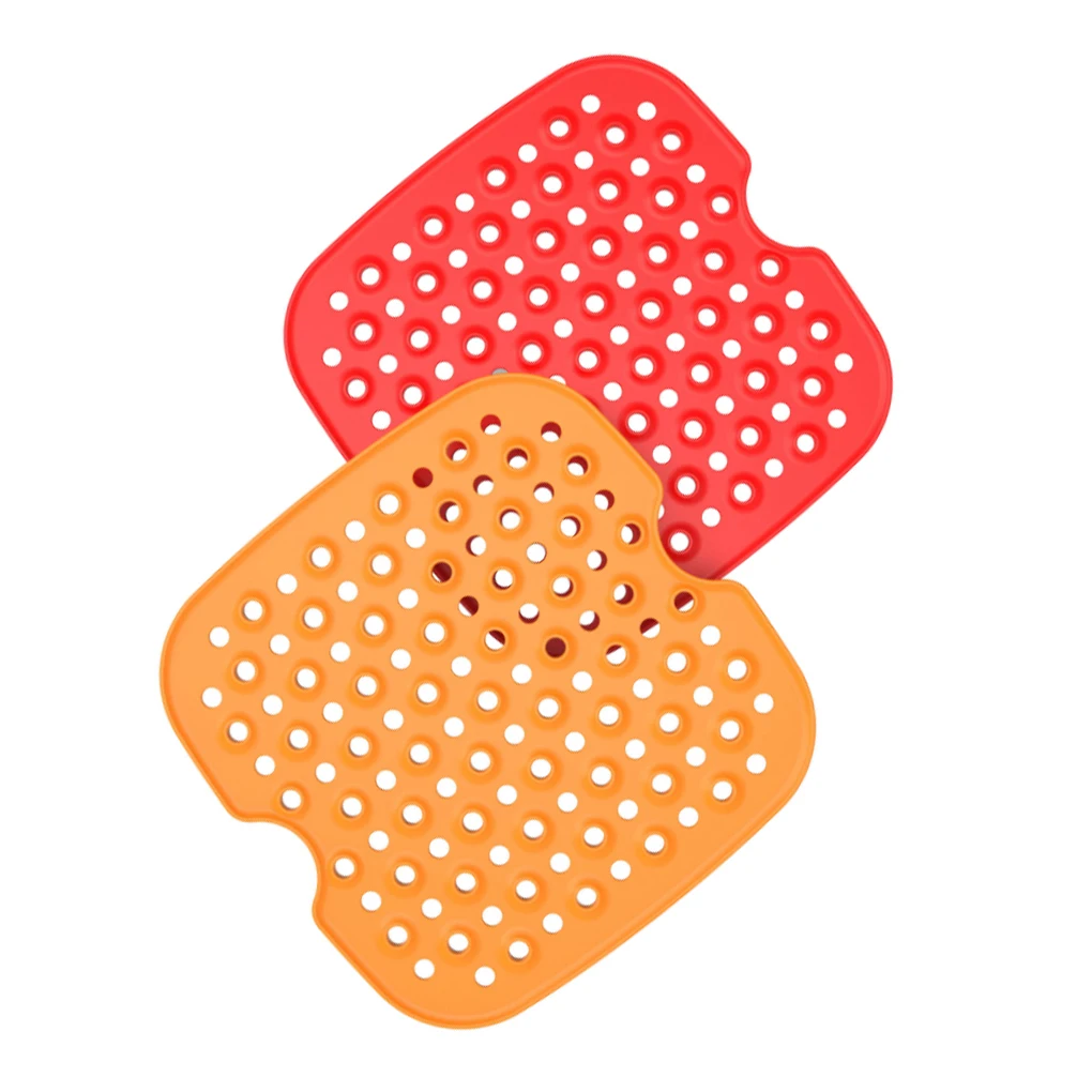2X Fryer Liner Kitchen Gadget Frying Pad Non-stick Perforated Universal Reusable Steaming Washable Silicone Liners
2X Fryer Liner Kitchen Gadget Frying Pad Non-stick Perforated Universal Reusable Steaming Washable Silicone Liners