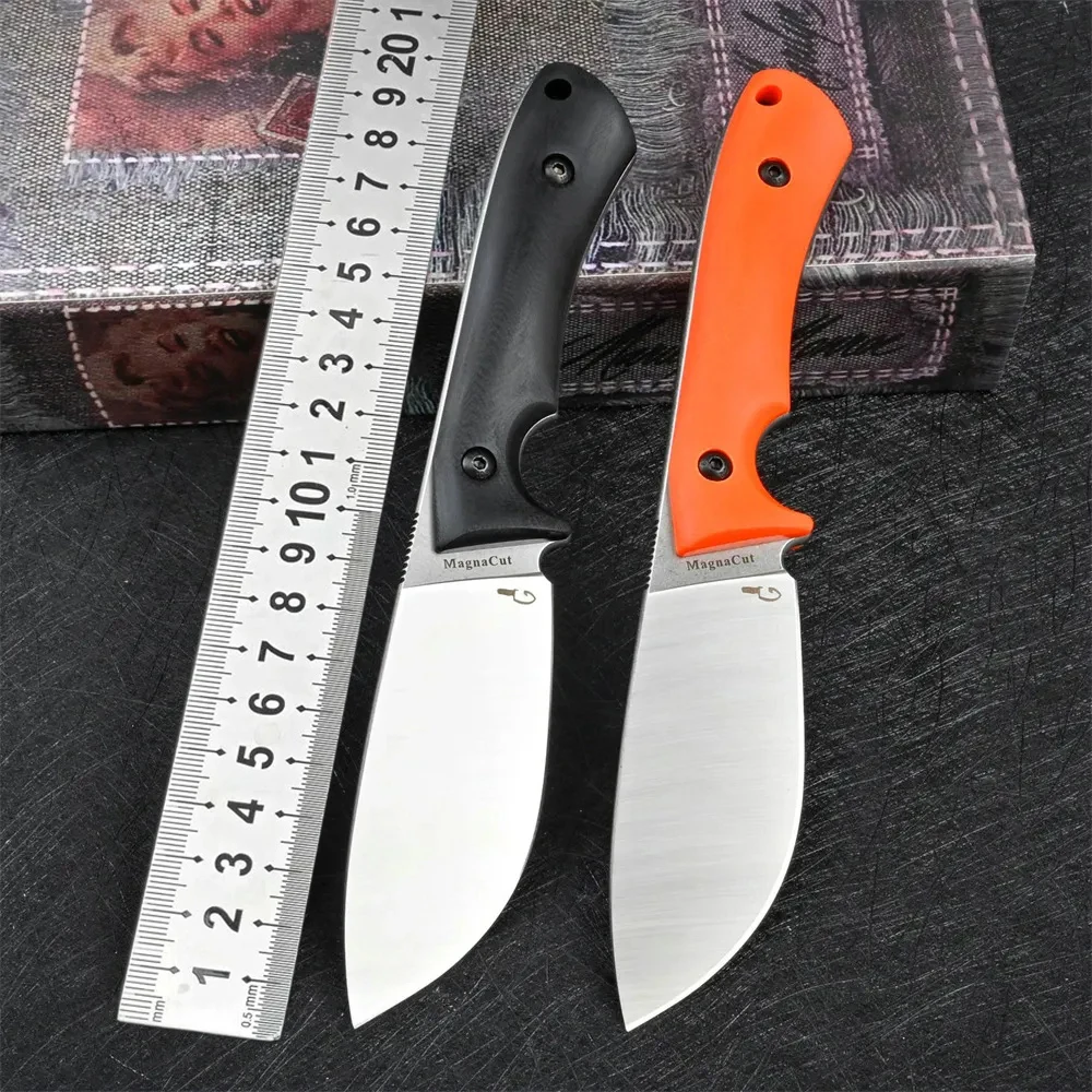 Gentry Custom Fixed Blade Knife 3.85" MagnaCut Blade G10 Handles Survival Tactical Outdoor Military Knifes with Kydex Sheath
Gentry Custom Fixed Blade Knife 3.85" MagnaCut Blade G10 Handles Survival Tactical Outdoor Military Knifes with Kydex Sheath
