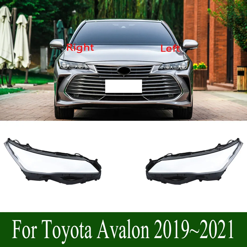 

Прозрачный чехол для налобного фонаря для Toyota Avalon 2019 ~ 2021, абажур для налобного фонаря, замена оригинального абажура