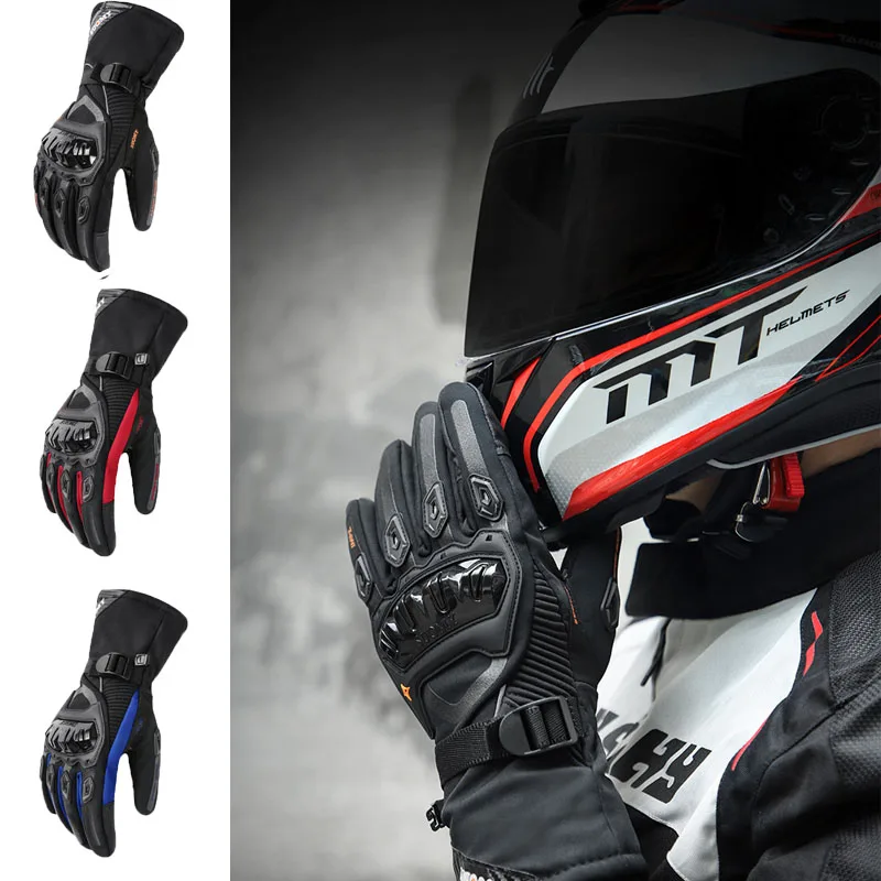 Motorcycle Riding Gloves for Men Winter Warm Waterproof Thickened Windproof Knight Equipment Fall Resistant Touch Screen Gloves
Motorcycle Riding Gloves for Men Winter Warm Waterproof Thickened Windproof Knight Equipment Fall Resistant Touch Screen Gloves