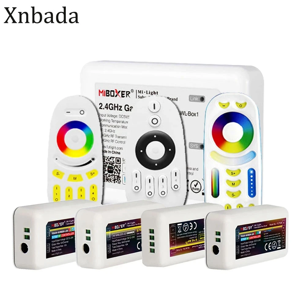 Milight Smart RF Remote Control 2.4G LED Strip Controller / WiFi APP Color Control / RGBW / RGB / Double White LED Strip!
Milight Smart RF Remote Control 2.4G LED Strip Controller / WiFi APP Color Control / RGBW / RGB / Double White LED Strip!