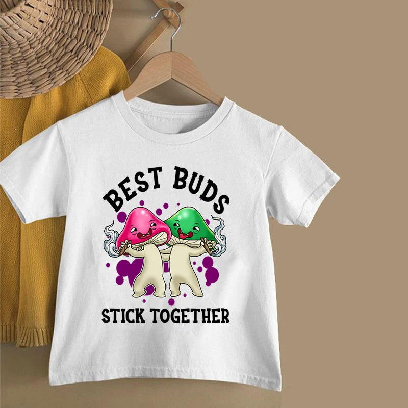 Mushroom Cartoon T Shirt Kids Boys Girls Children Short Sleeve Summer Kawaii Children Clothing Vintage Fashion Print Tshirt
Mushroom Cartoon T Shirt Kids Boys Girls Children Short Sleeve Summer Kawaii Children Clothing Vintage Fashion Print Tshirt