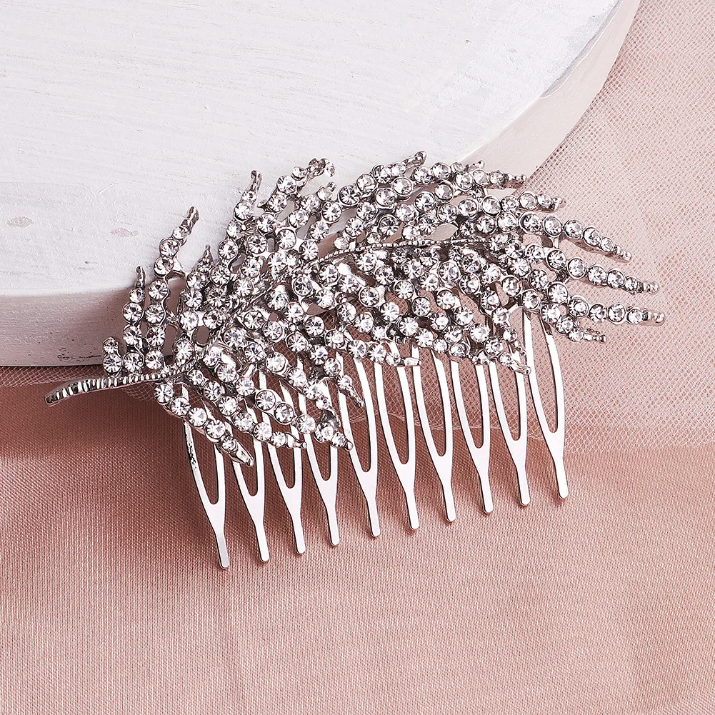 New 1pcs/lot Rhinestone Hair Comb Wedding Flower Hair Accessories Bridal Hair Decoration WLCB108
New 1pcs/lot Rhinestone Hair Comb Wedding Flower Hair Accessories Bridal Hair Decoration WLCB108