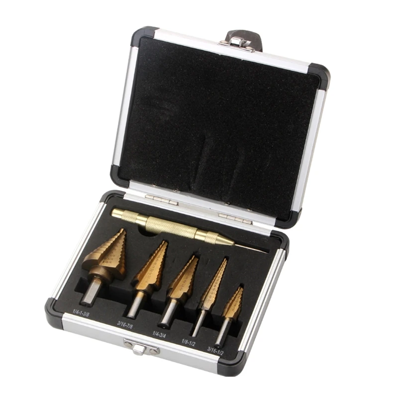 Quick Change High Speed Steel Cone Drill Bit Double Cutting Blades HSS Step Taper Cutting Drill for TITANIUM for Drop Shipping
Quick Change High Speed Steel Cone Drill Bit Double Cutting Blades HSS Step Taper Cutting Drill for TITANIUM for Drop Shipping