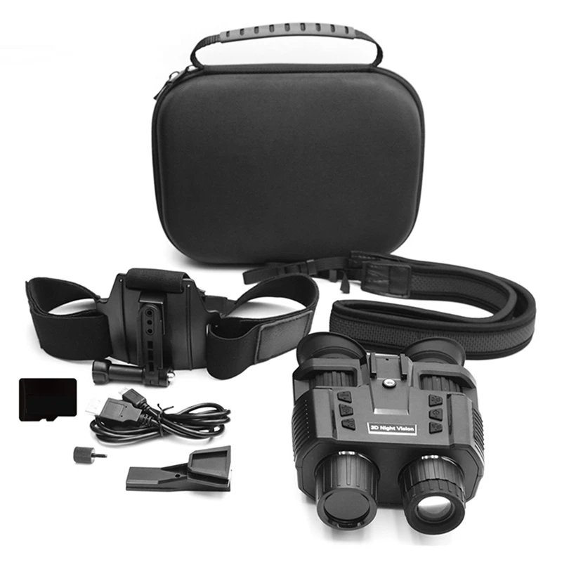 Vision Diopter Infrared Night Helmet With 3D Stereo Imaging 1080P Sensor Infrared Device Range 300M/985Ft For Hunting
Vision Diopter Infrared Night Helmet With 3D Stereo Imaging 1080P Sensor Infrared Device Range 300M/985Ft For Hunting