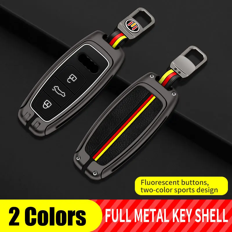 Car Key Cover Bag Key Chain Case For Audi A3 A4 B9 A6 C8 A7 S7 4K A8 D5 S8 Q7 Q8 SQ8 AluminumAlloy Remote Holder Accessories
Car Key Cover Bag Key Chain Case For Audi A3 A4 B9 A6 C8 A7 S7 4K A8 D5 S8 Q7 Q8 SQ8 AluminumAlloy Remote Holder Accessories