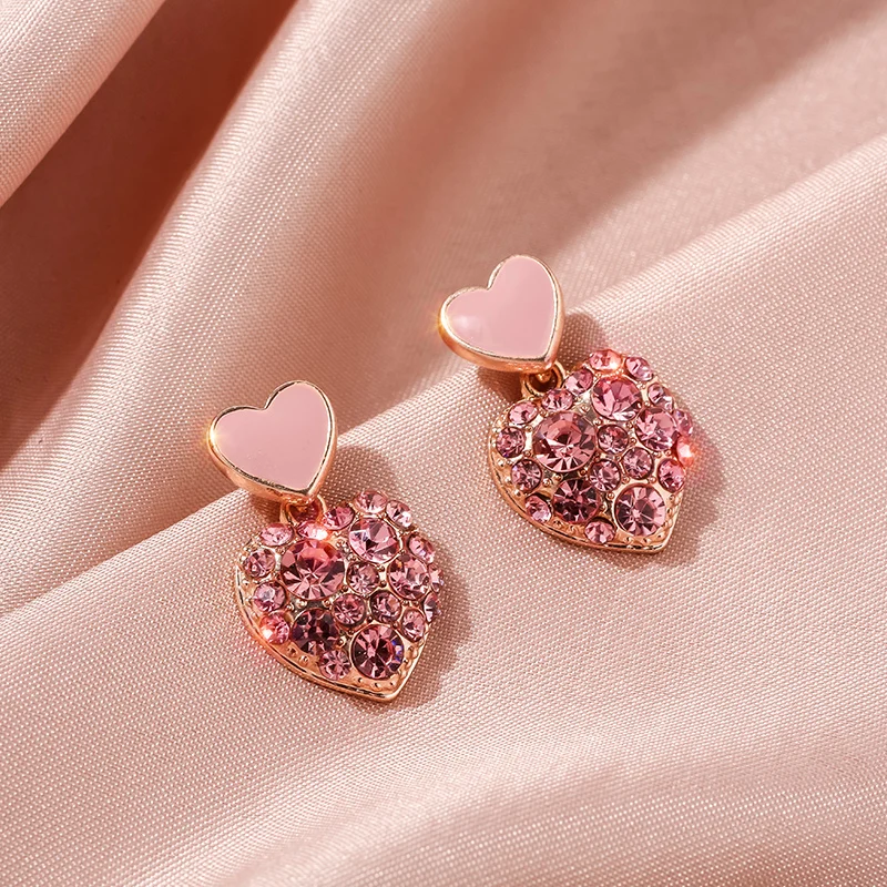 925 Silver Needle Advanced Sense Earrings 2023 New Tide Korean Temperament Net Red Heart Stud Ear Drop Earrings Female
925 Silver Needle Advanced Sense Earrings 2023 New Tide Korean Temperament Net Red Heart Stud Ear Drop Earrings Female
