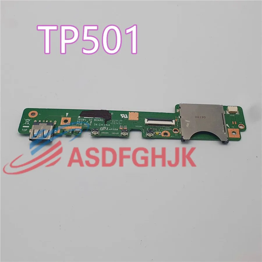 Original For Asus VivoBook TP501UB Flip TP501UA TP501 IO BOARD RVE. 2.0 USB Power Button Board All Works ok Free Shipping
Original For Asus VivoBook TP501UB Flip TP501UA TP501 IO BOARD RVE. 2.0 USB Power Button Board All Works ok Free Shipping