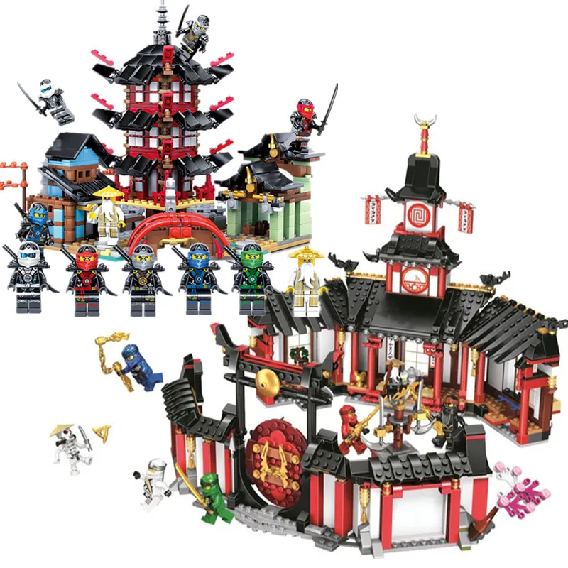Ninja city Sets Monastery of Spinjitzu 70670 airjitzu Temple Building Block Christmas gifts Toys for Children Ninjagoes
Ninja city Sets Monastery of Spinjitzu 70670 airjitzu Temple Building Block Christmas gifts Toys for Children Ninjagoes