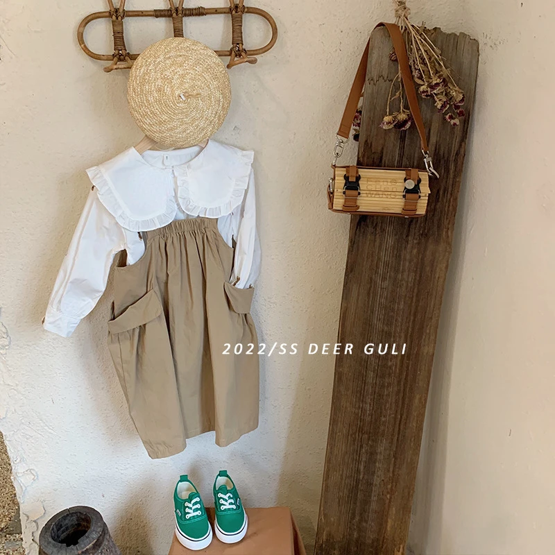Girls' Skirt Children's Spring New Korean Version Foreign Style Suspender Dress Little Girls' Vest Skirt Fashion
Girls' Skirt Children's Spring New Korean Version Foreign Style Suspender Dress Little Girls' Vest Skirt Fashion