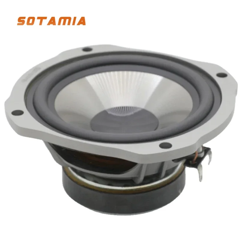 SOTAMIA 1 шт. 5,5 дюймовый сверхнизкочастотный динамик 6 Ом 40 Вт HiFi Громкоговоритель для домашнего кинотеатра громкоговоритель с книжной полкой динамик для серебристой 520
SOTAMIA 1 шт. 5,5 дюймовый сверхнизкочастотный динамик 6 Ом 40 Вт HiFi Громкоговоритель для домашнего кинотеатра громкоговоритель с книжной полкой динамик для серебристой 520