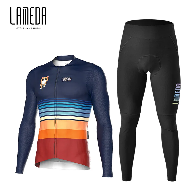 LAMEDA Spring Summer Cycling Suit Set man Professional Quick Drying Long Sleeve Pants Highway Vehicle Clothing
LAMEDA Spring Summer Cycling Suit Set man Professional Quick Drying Long Sleeve Pants Highway Vehicle Clothing