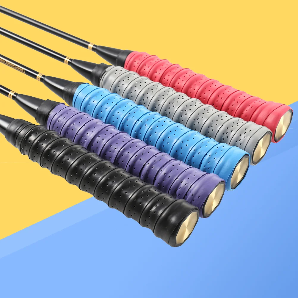 10pcs Tennis Badminton Racket Grip Tape Anti Racket Grip Wrap Overgrip Tape for Sports Fishing Pole Jump Rope (Assorted Colors)
10pcs Tennis Badminton Racket Grip Tape Anti Racket Grip Wrap Overgrip Tape for Sports Fishing Pole Jump Rope (Assorted Colors)