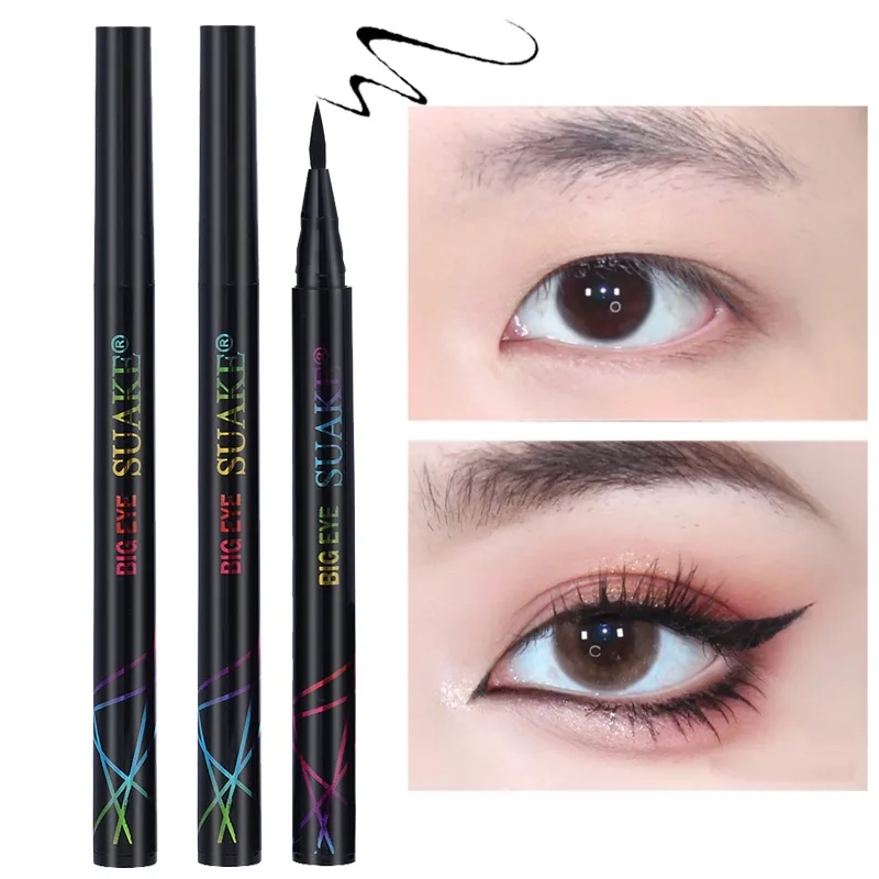 Black Brown Matte Liquid Eyeliner Pen Quick Dry Not Bloom Smooth Waterproof Lasting Easy To Color Eyeliner Pigment Eyes Makeup
Black Brown Matte Liquid Eyeliner Pen Quick Dry Not Bloom Smooth Waterproof Lasting Easy To Color Eyeliner Pigment Eyes Makeup