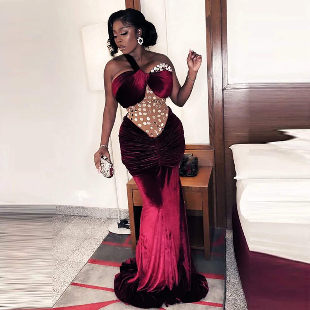 Бархатные платья для выпускного цвета с блестками Aso Ebi, вечернее платье-русалка, вечернее платье до пола с сердечком, вечерние платья
Бархатные платья для выпускного цвета с блестками Aso Ebi, вечернее платье-русалка, вечернее платье до пола с сердечком, вечерние платья