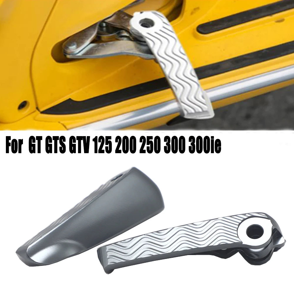 Для GT GTS GTV 125 200 250 300 300ie мотоциклетные задние пассажирские колышки для ног черная удлиненная педаль
Для GT GTS GTV 125 200 250 300 300ie мотоциклетные задние пассажирские колышки для ног черная удлиненная педаль