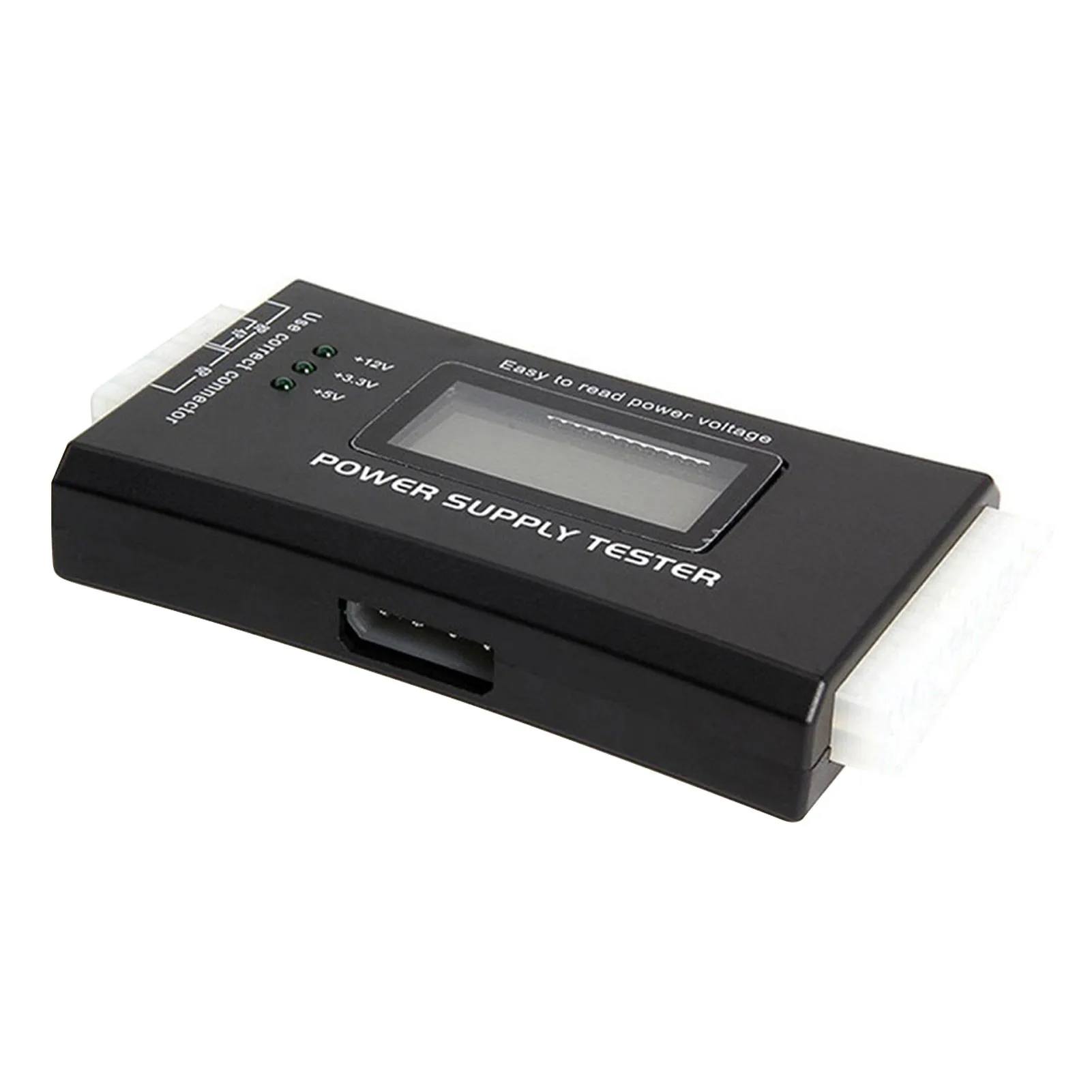 Digital LCD Display PC Computer 20/24 Pin LCD Power Supply Tester Check Quick Bank Supply Power Measuring Diagnostic Tester Tool
Digital LCD Display PC Computer 20/24 Pin LCD Power Supply Tester Check Quick Bank Supply Power Measuring Diagnostic Tester Tool