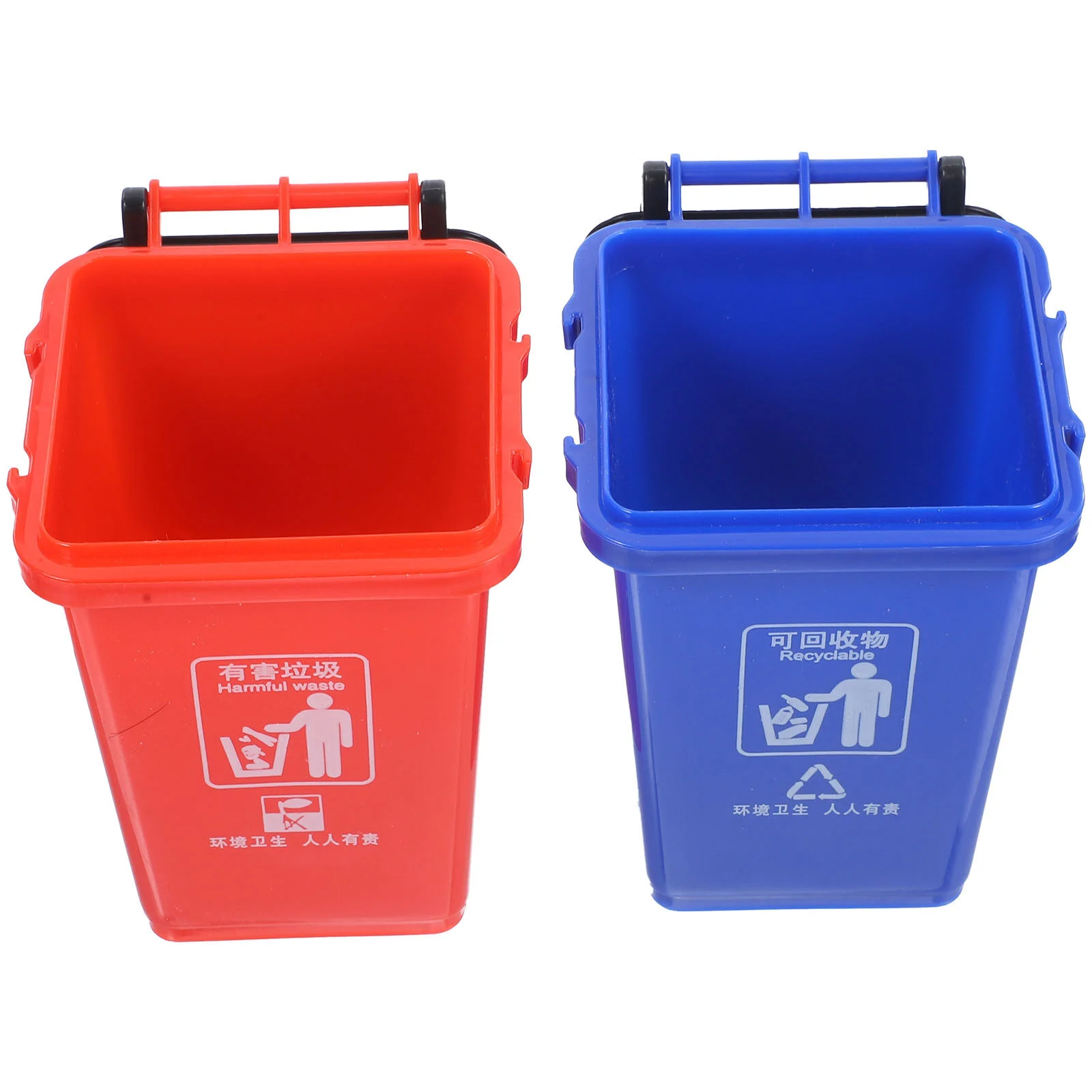 2 PCS Accessory Rack Mini Plastic Containers Trash Can Shape Pen Holder Wastebasket Storage Child
2 PCS Accessory Rack Mini Plastic Containers Trash Can Shape Pen Holder Wastebasket Storage Child