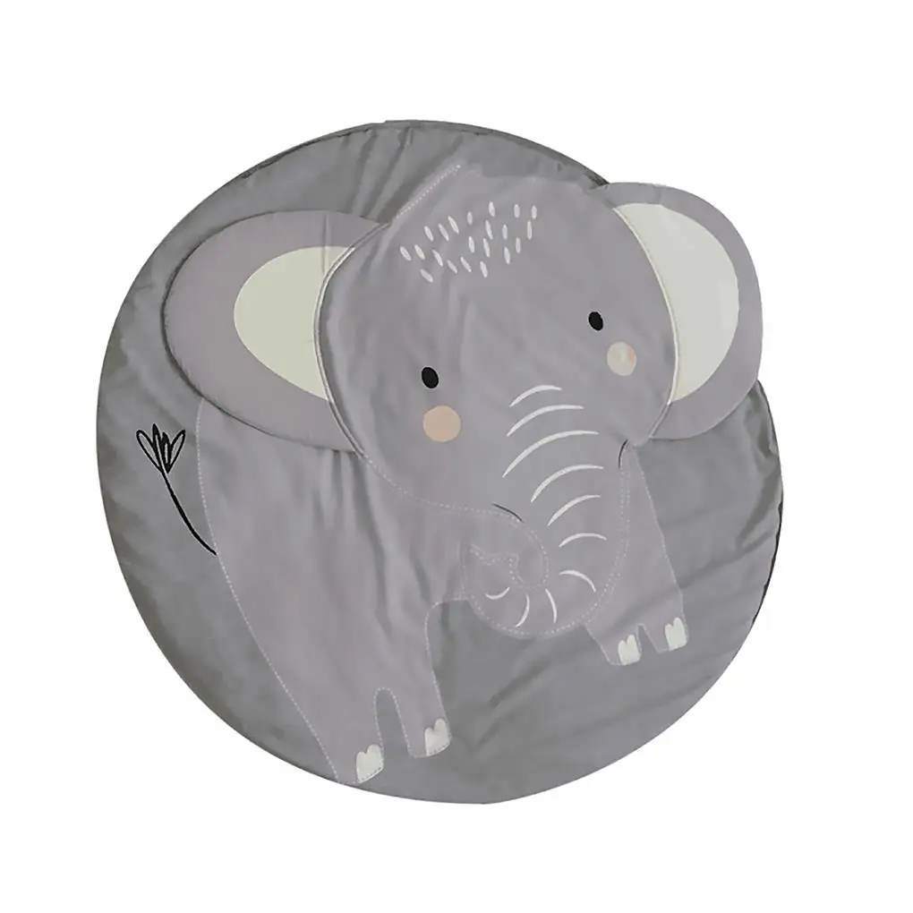 Elephant Design Baby Play Mat Round Carpet Cotton Animal Playmat Newborn Infant Crawling blanket Kids Room Decor
Elephant Design Baby Play Mat Round Carpet Cotton Animal Playmat Newborn Infant Crawling blanket Kids Room Decor