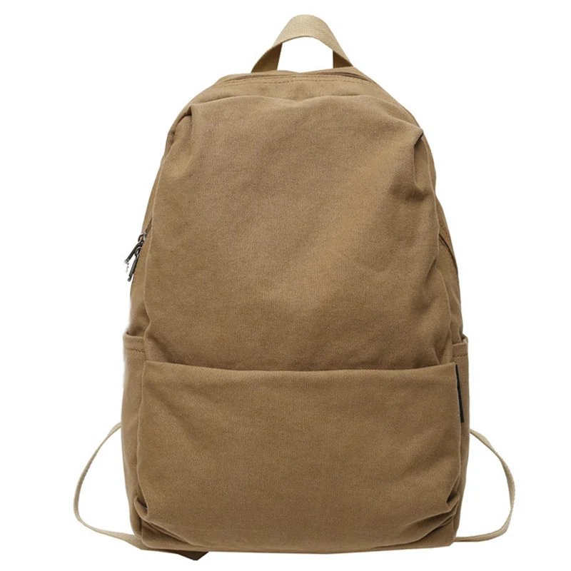 

Модный холщовый рюкзак для подростков, школьный ранец для учеников старших классов, корейский тренд, мягкий вместительный рюкзак для ноутбука