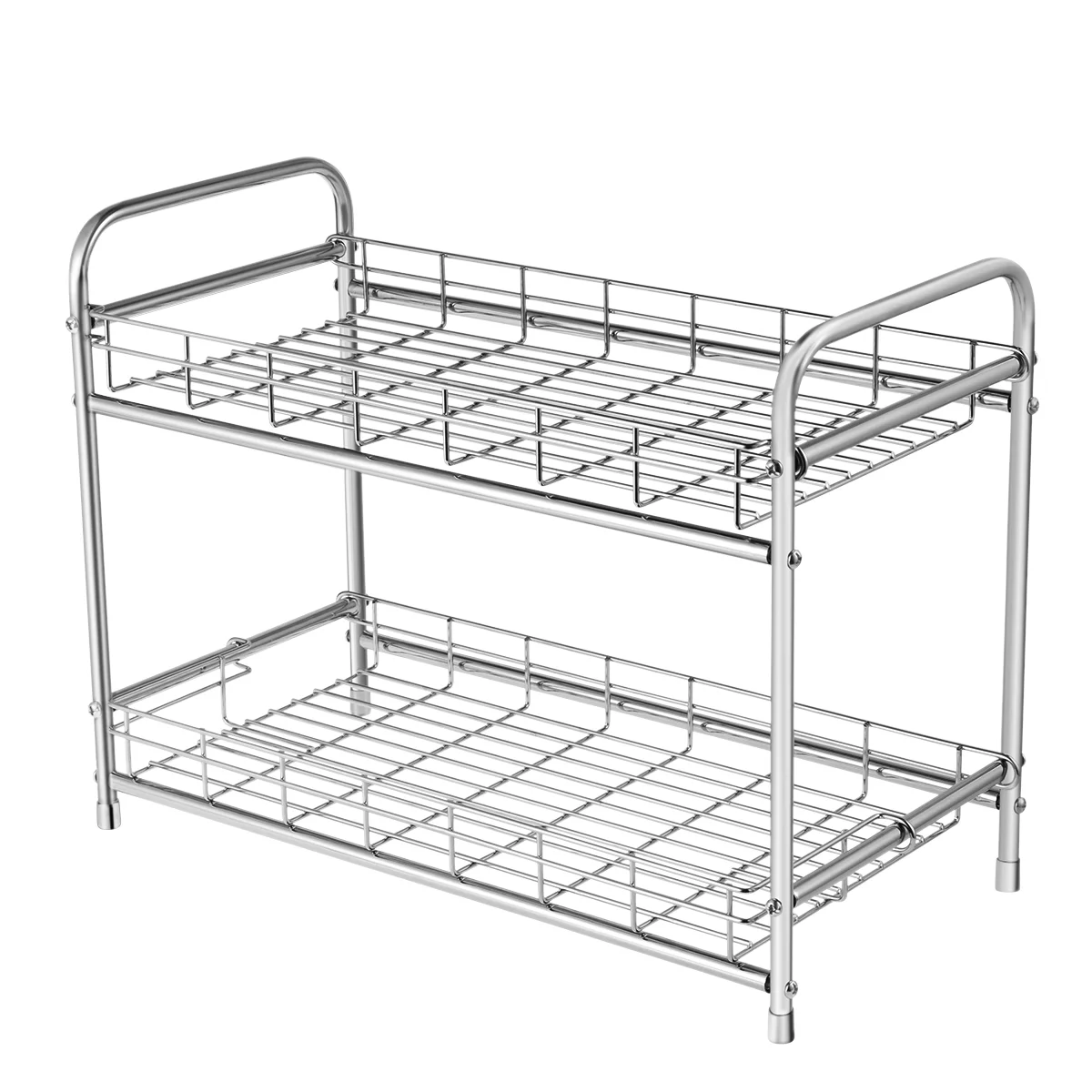 BESTONZON 1PC 2-Tier Kitchen Spice Rack Countertop Storage Organizer Shelf Holder for Jars Bottle
BESTONZON 1PC 2-Tier Kitchen Spice Rack Countertop Storage Organizer Shelf Holder for Jars Bottle