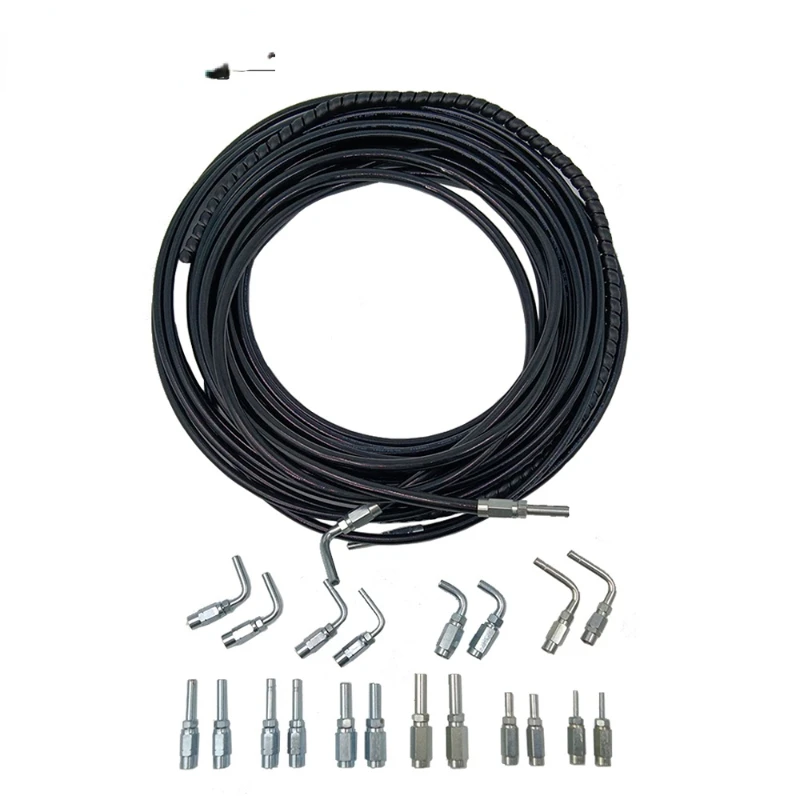 Good selling factory lubrication hose stud accessories and threaded sleeve hose centralized lubrication system 
Good selling factory lubrication hose stud accessories and threaded sleeve hose centralized lubrication system