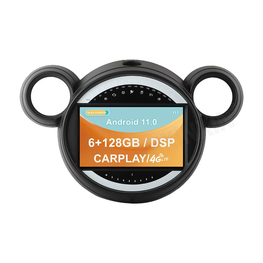 Android 11.0 6G+128GB for BMW Mini 2011 - 2014 Car GPS Navigation Carplay Auto Radio Stereo Video Multimedia Player Head Unit
Android 11.0 6G+128GB for BMW Mini 2011 - 2014 Car GPS Navigation Carplay Auto Radio Stereo Video Multimedia Player Head Unit