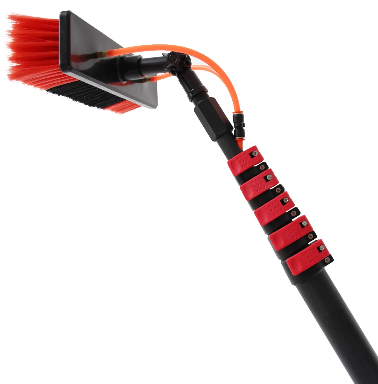 Extentool 12 meters water supply pole kit for window cleaning system and outdoor window cleaning tool with 30cm brush
Extentool 12 meters water supply pole kit for window cleaning system and outdoor window cleaning tool with 30cm brush