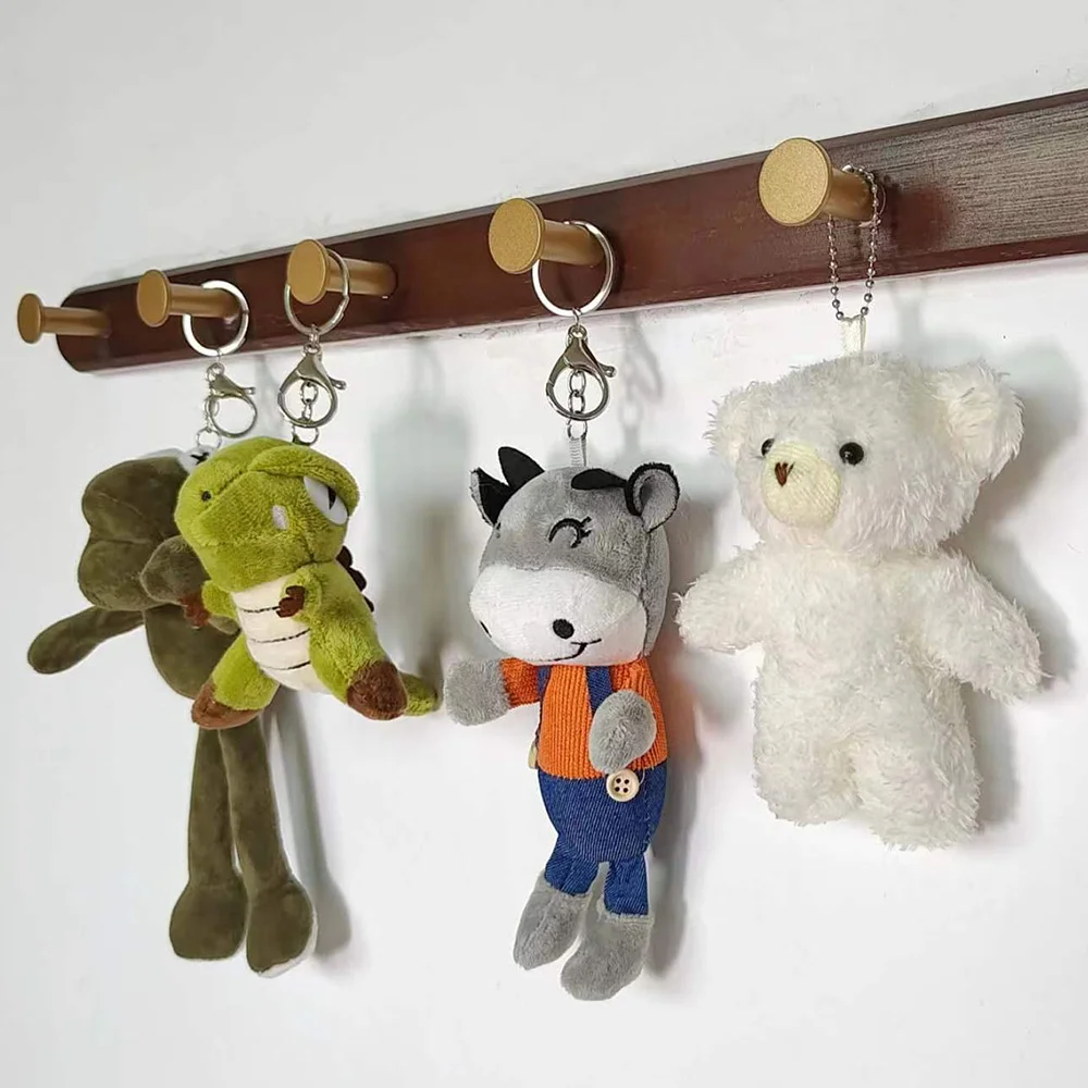 1 Piece Variety of Cartoon Animal Keychain Bear Plush Figure Keychain Doll Pendant Bag Accessories Fashion Couple Keyring
1 Piece Variety of Cartoon Animal Keychain Bear Plush Figure Keychain Doll Pendant Bag Accessories Fashion Couple Keyring