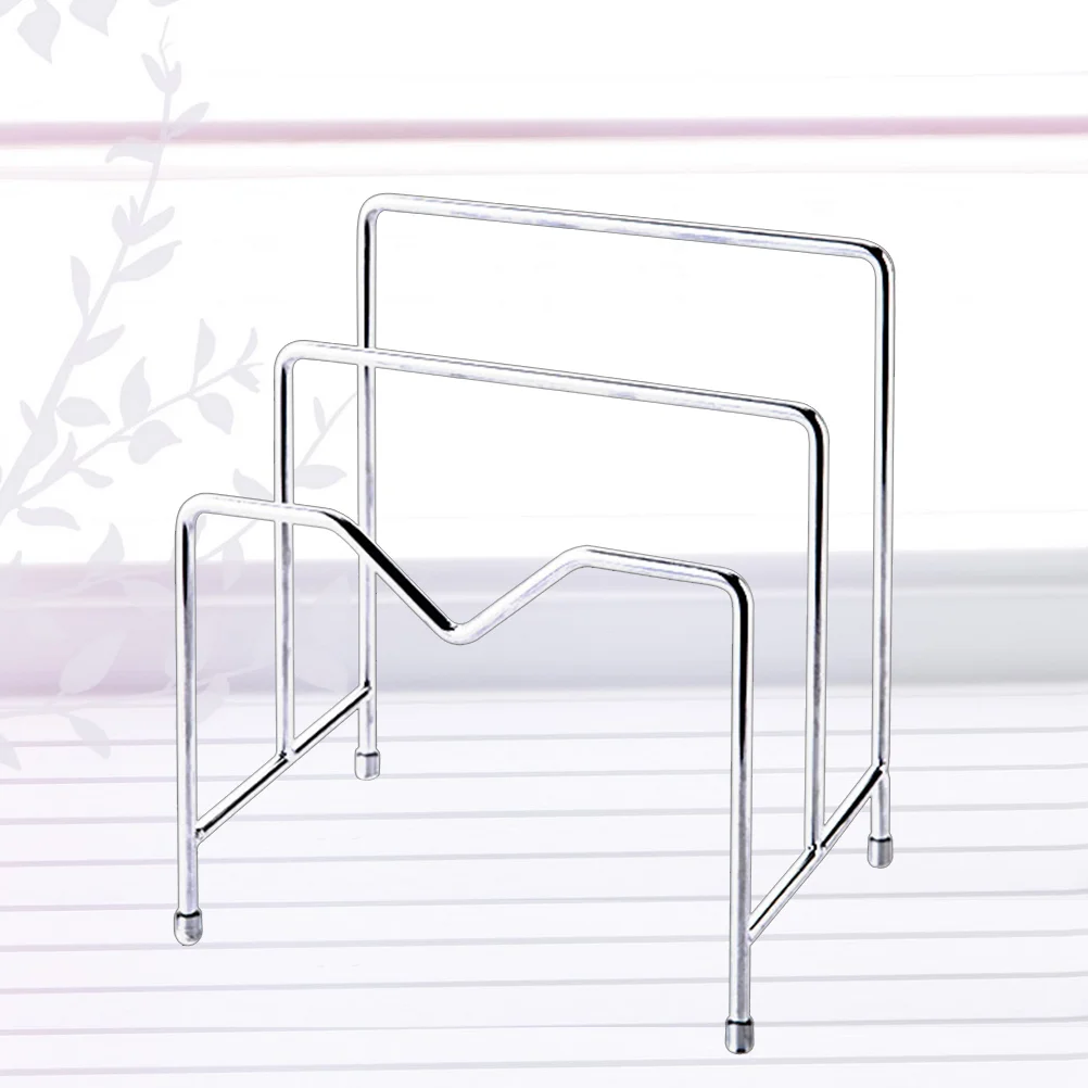 1PCS Stainless Steel Pot Lid Rack Pan Lid Rest Kitchen Storage Rack Pot Rack Stainless Steel Cutting Board Organizer
1PCS Stainless Steel Pot Lid Rack Pan Lid Rest Kitchen Storage Rack Pot Rack Stainless Steel Cutting Board Organizer