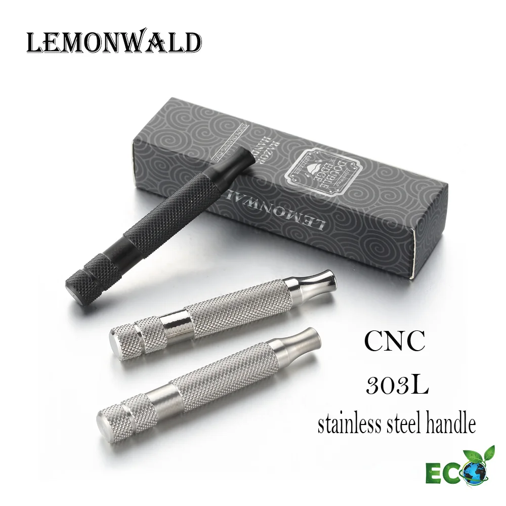 LEMONWALD Double Edged Razor Handle, Safety Razor, Stainless Steel Handle
LEMONWALD Double Edged Razor Handle, Safety Razor, Stainless Steel Handle