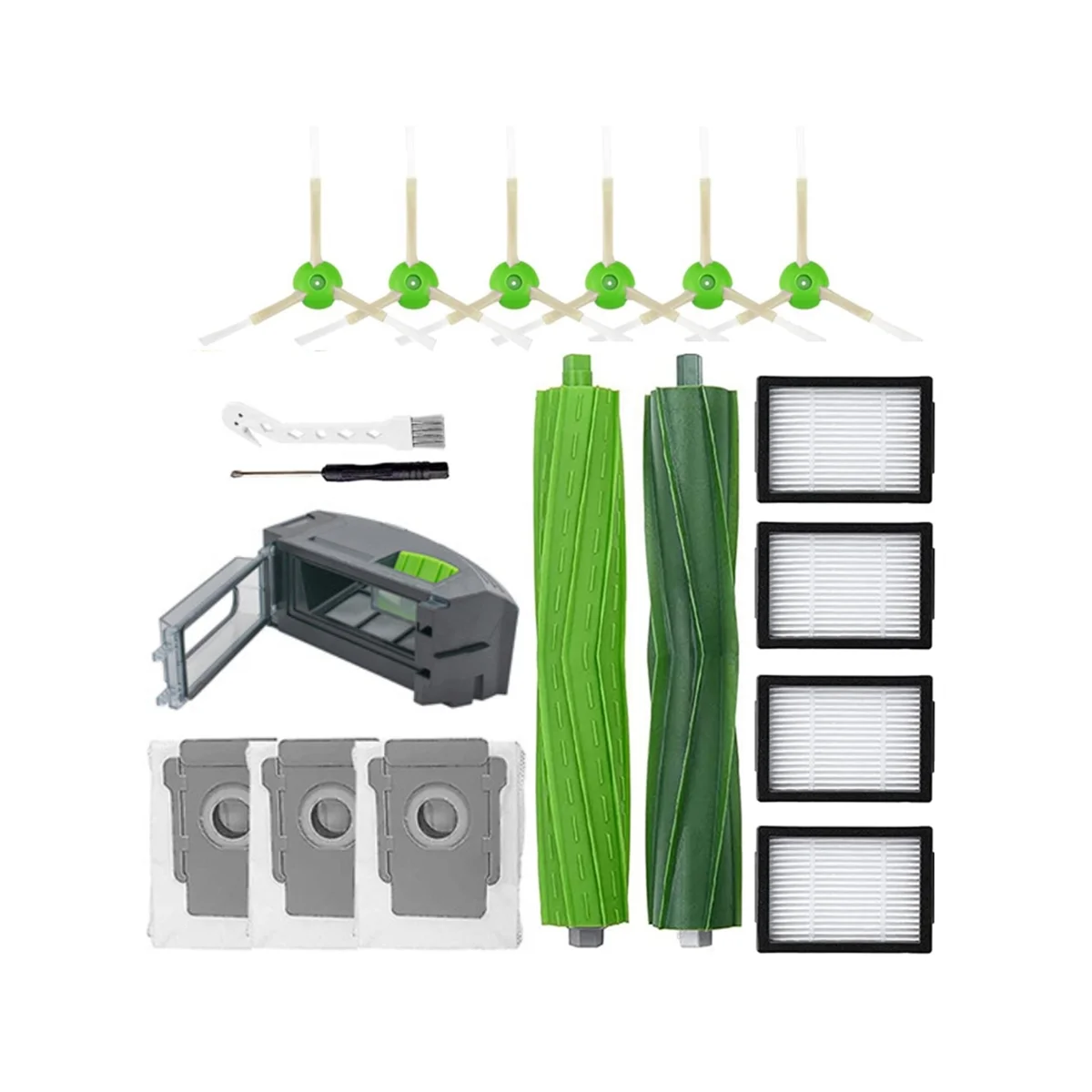 Replacement Accessories for I7 I7+ I3 I3+ I4 I4+ I6 I6+ I8 I8+ J7 J7+/Plus E5 E6 E7 Robotic Vacuum Cleaner
Replacement Accessories for I7 I7+ I3 I3+ I4 I4+ I6 I6+ I8 I8+ J7 J7+/Plus E5 E6 E7 Robotic Vacuum Cleaner