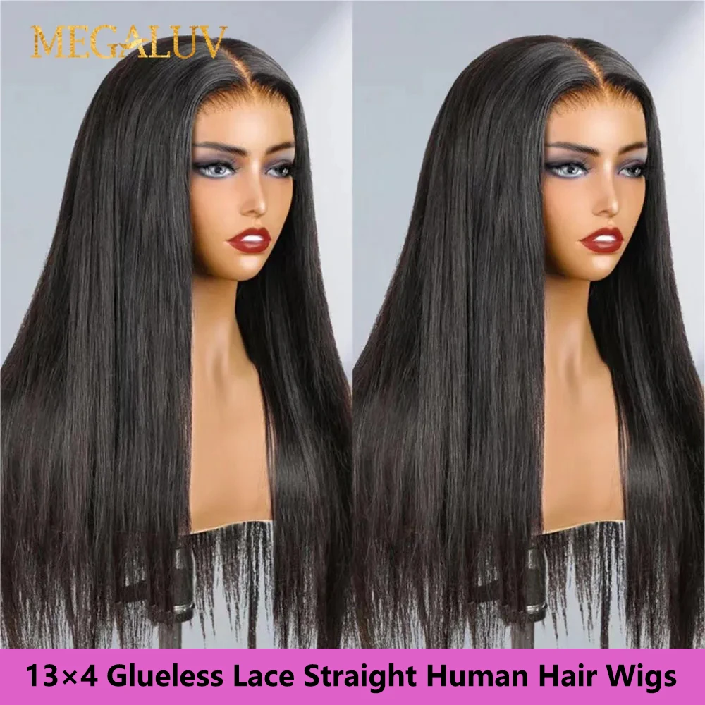 13×4 Lace Front Human Hair Wigs Glueless Brazilian Straight Frontal Wig Buckle Process Fits Skin Tones Preplucked Wig For Women
13×4 Lace Front Human Hair Wigs Glueless Brazilian Straight Frontal Wig Buckle Process Fits Skin Tones Preplucked Wig For Women