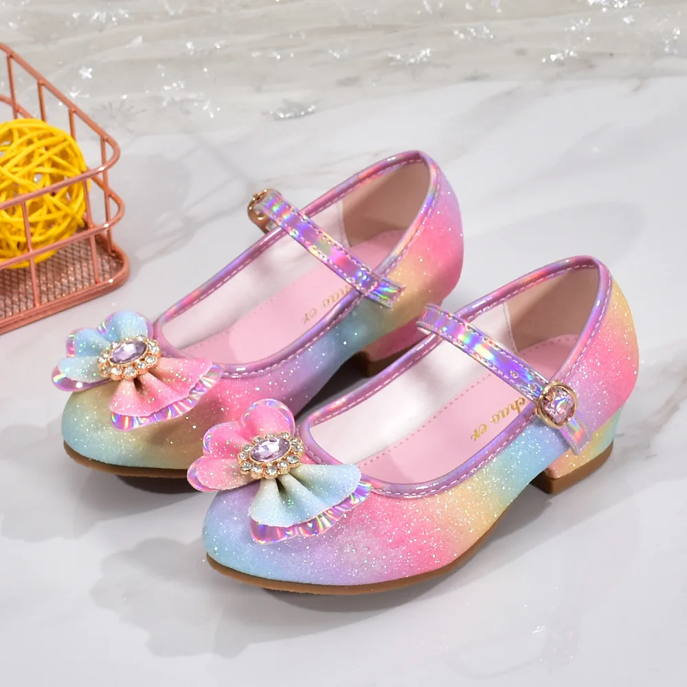 Children's Shoes Round-Toe Girls Mary Jane Shoes Girls' Leather Princess Shoes High Heel Princess Crystal Party Dance Shoes
Children's Shoes Round-Toe Girls Mary Jane Shoes Girls' Leather Princess Shoes High Heel Princess Crystal Party Dance Shoes